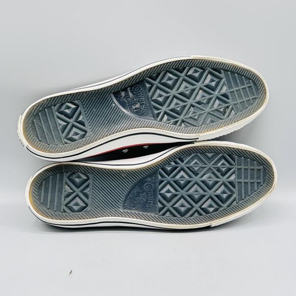 Converse Shoes Mens 13 Black White Chuck Taylor All Star Low Top Ripstop Sneaker - Picture 9 of 12